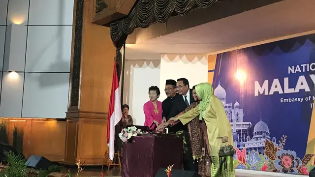 Perayaan HUT Kemerdekaan Malaysia ke-62 (Liputan6.com/Windy Febriana)
