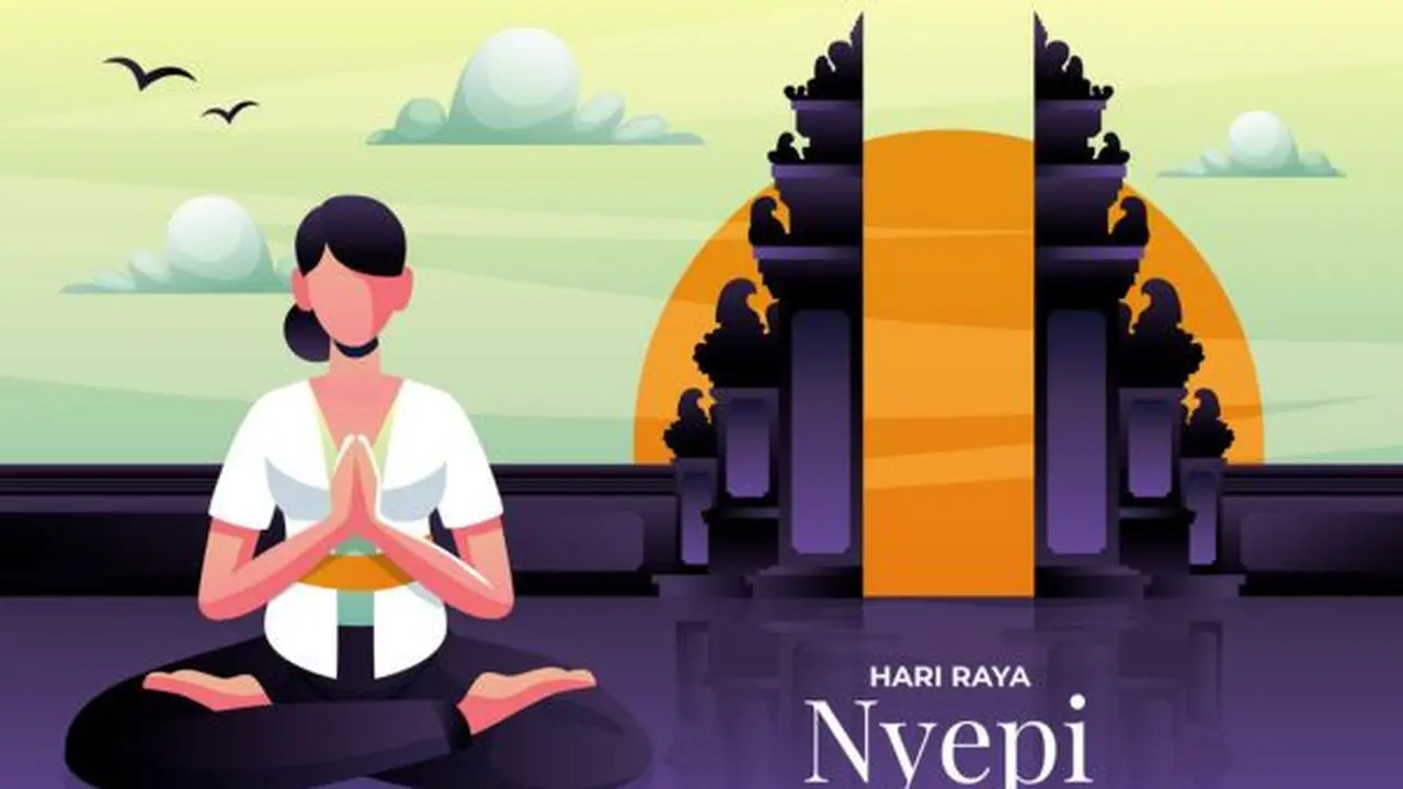 Ilustrasi Peringatan Hari Raya Nyepi/Photo by Freepik
