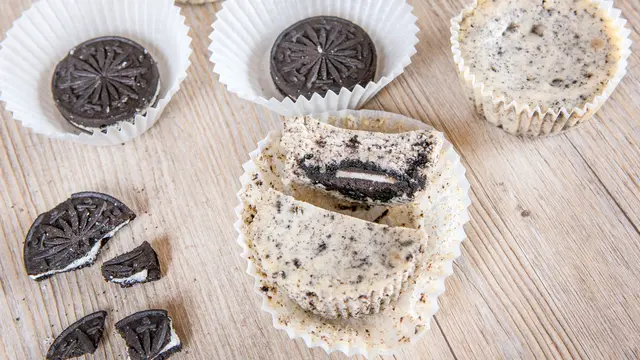 Membuat bolu kukus oreo