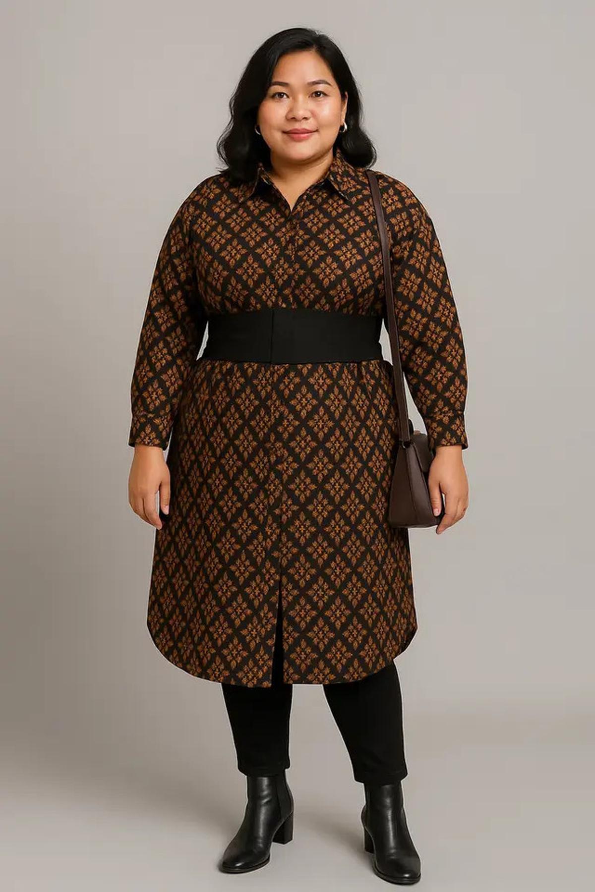 7 Model Baju Batik Wanita Gemuk agar Terlihat Ramping, Rahasia Siluet Elegan tanpa Diet Ketat