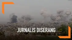 Sekelompok jurnalis dan warga sipil diserang pasukan pemerintah Suriah di Provinsi Idlib. Penyerangan terjadi saat koresponden Sky News meliput kota Al Habit.