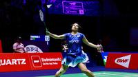 Gregoria Mariska Tunjung sukses melewati 64 besar Kejuaraan Dunia Bulu Tangkis 2025. Tunggal putri Indonesia ini menyingkirkan Petra Maixnerova dari Republik Ceko dengan 21-10 dan 21-9 di Adidas Arena, Paris, Prancis, Senin (25/8).&nbsp;(foto: PBSI)