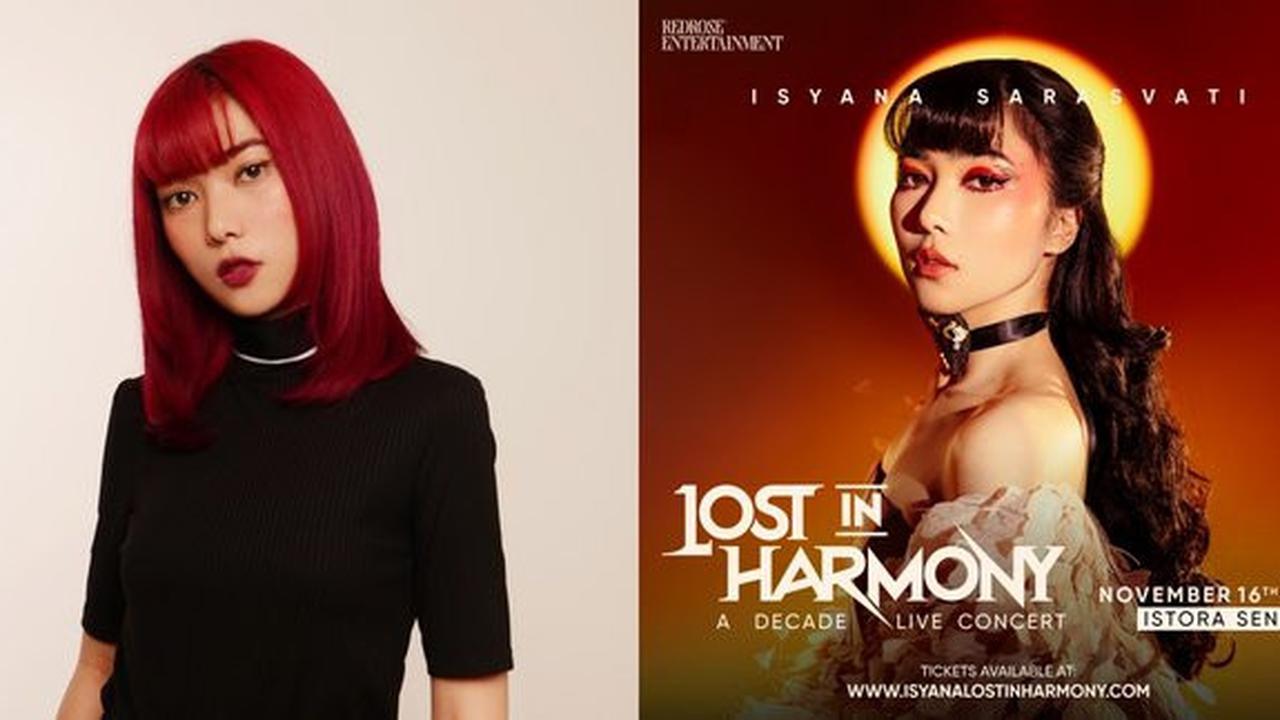 Rayakan Satu Dekade Berkarier, Isyana Sarasvati Gelar Konser Bertajuk 'Lost In Harmony