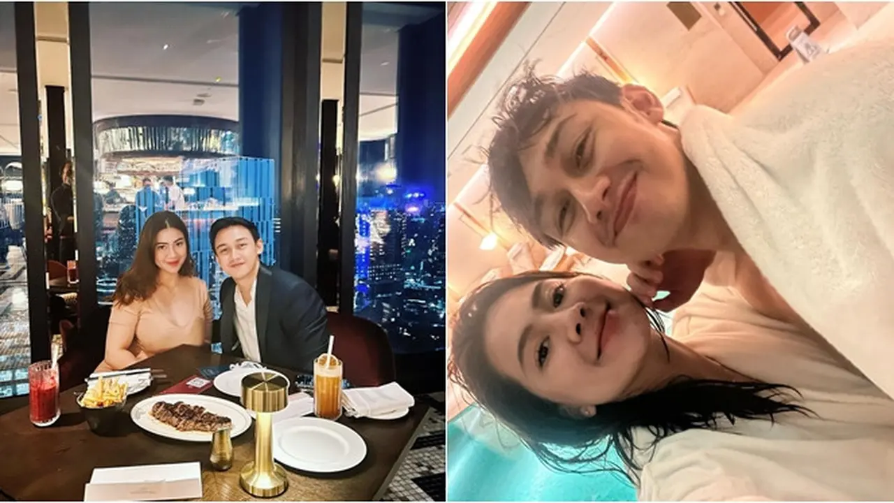 Anniversary Pertama, Ini 6 Momen Dinner Romantis Felicya Angelista dan Caesar Hito