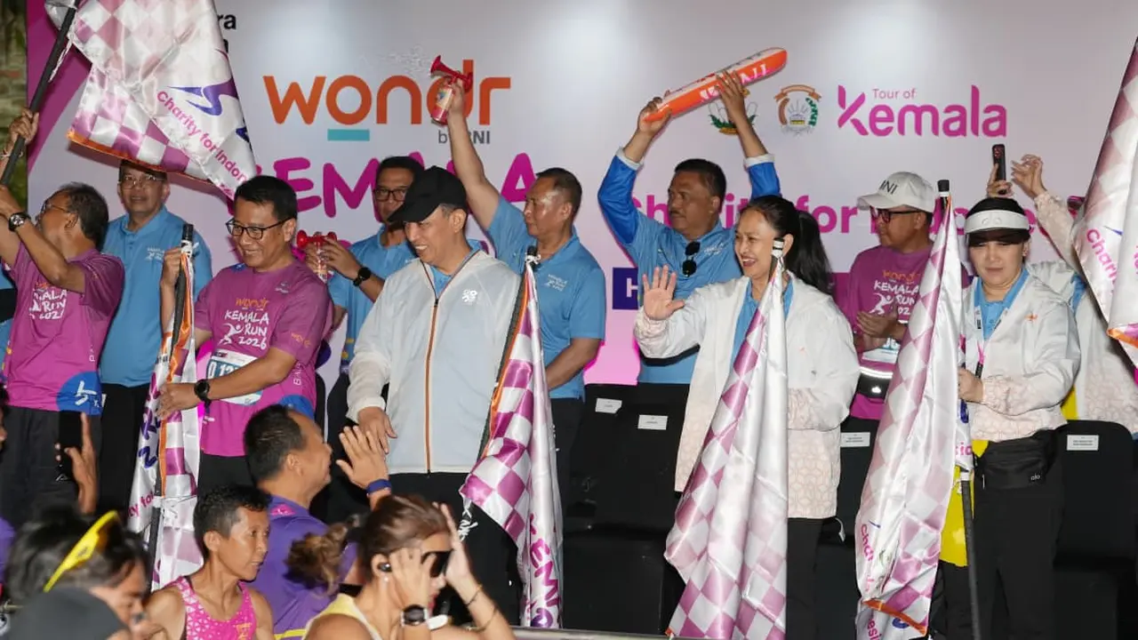 Gelaran ajang Kemala Run 2026 di Bali.