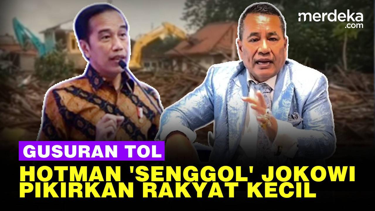 VIDEO: Hotman Paris 'Senggol' Presiden Jokowi Soal Warga Gusuran Tol di Karawang