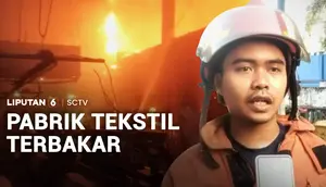 Pabrik Tekstil Terbakar Hebat