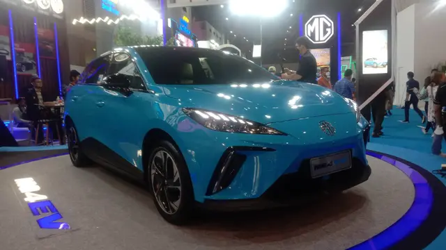 MG 4 EV Pamerkan Diri Di Ajang PEVS 2023