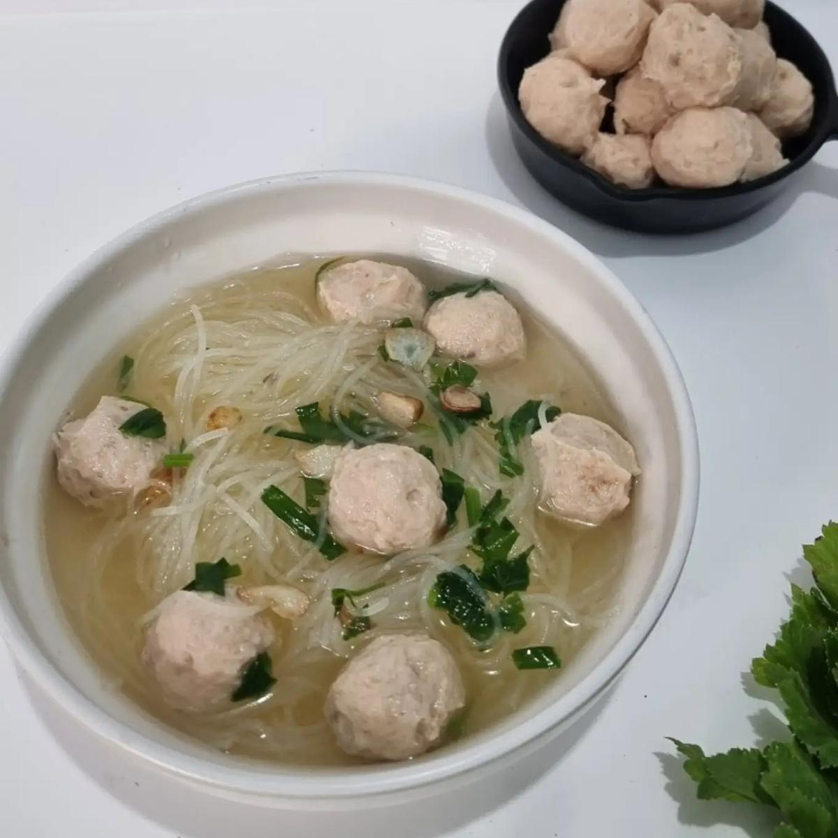 Bakso Ayam Udang Berkuah