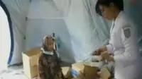 VIDEO: Pengungsi Korban Asap Riau Mulai Terserang Penyakit