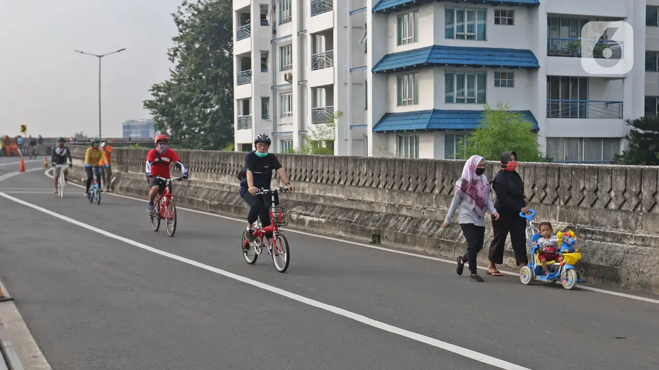 Cegah Kerumunan, Pemprov DKI Jakarta Gelar Hari Bebas Kendaraan Bermotor di 32 lokasi