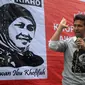 Emil Dardak di sela deklarasi dukungan Sedulur RIKHO di Malang, Jawa Timur (Liputan6.com/Zainul Arifin)