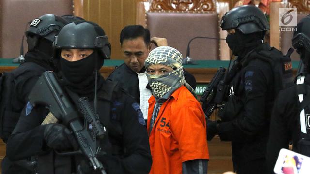 Aman Abdurrahman Jalani Sidang Pledoi