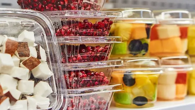 Ilustrasi wadah penyimpanan makanan