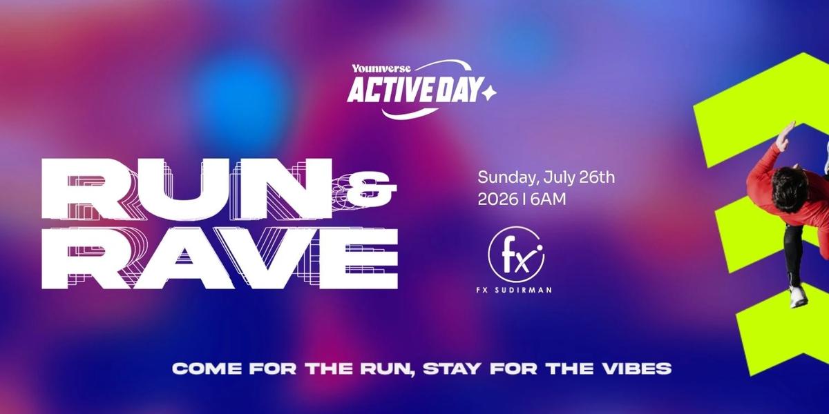 Youniverse Active Day Tawarkan Cara Baru Menikmati Minggu Pagi Lewat Konsep RUN & RAVE