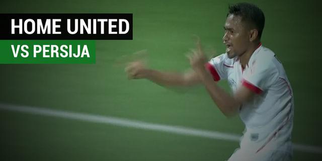 VIDEO: Highlights Piala AFC 2018, Home United Vs Persija 3-2