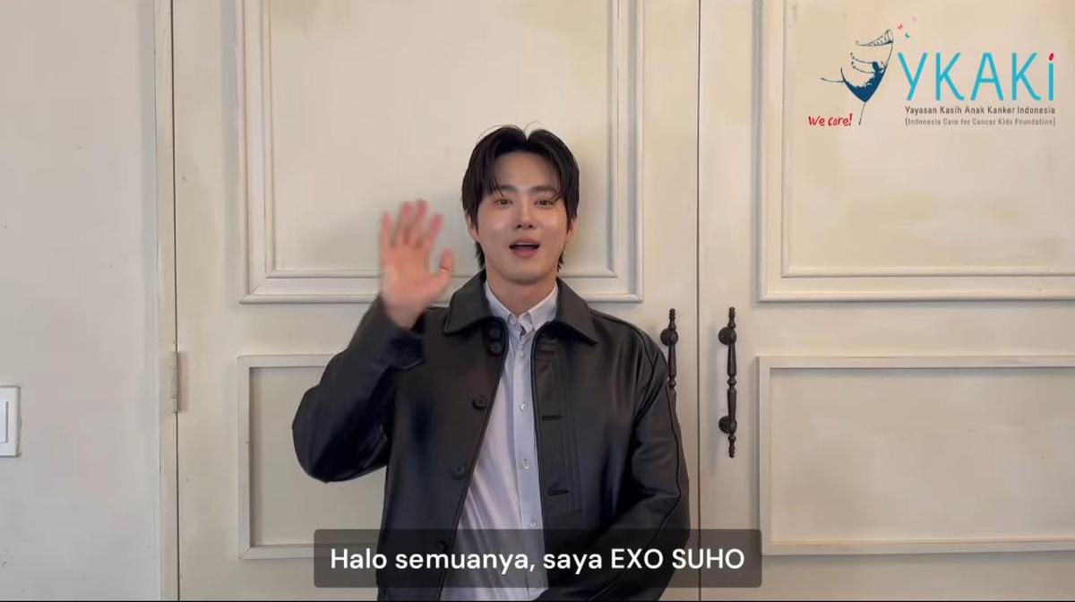 Suho EXO Resmi Bergabung dengan YKAKI sebagai Duta Kehormatan untuk Anak Kanker