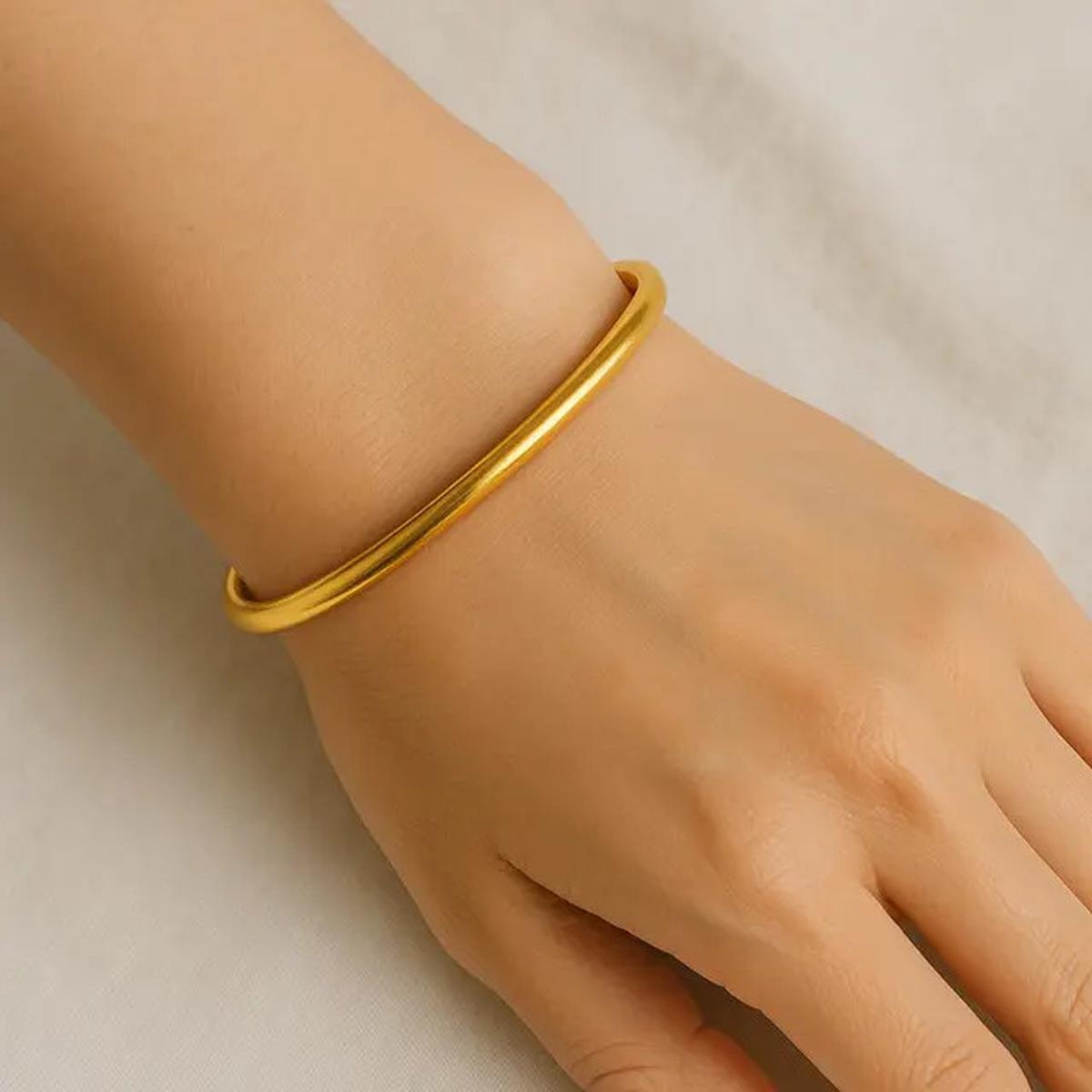 8 Model Gelang Emas 24 Karat 3 Gram yang Cocok untuk Dipakai Sehari-Hari