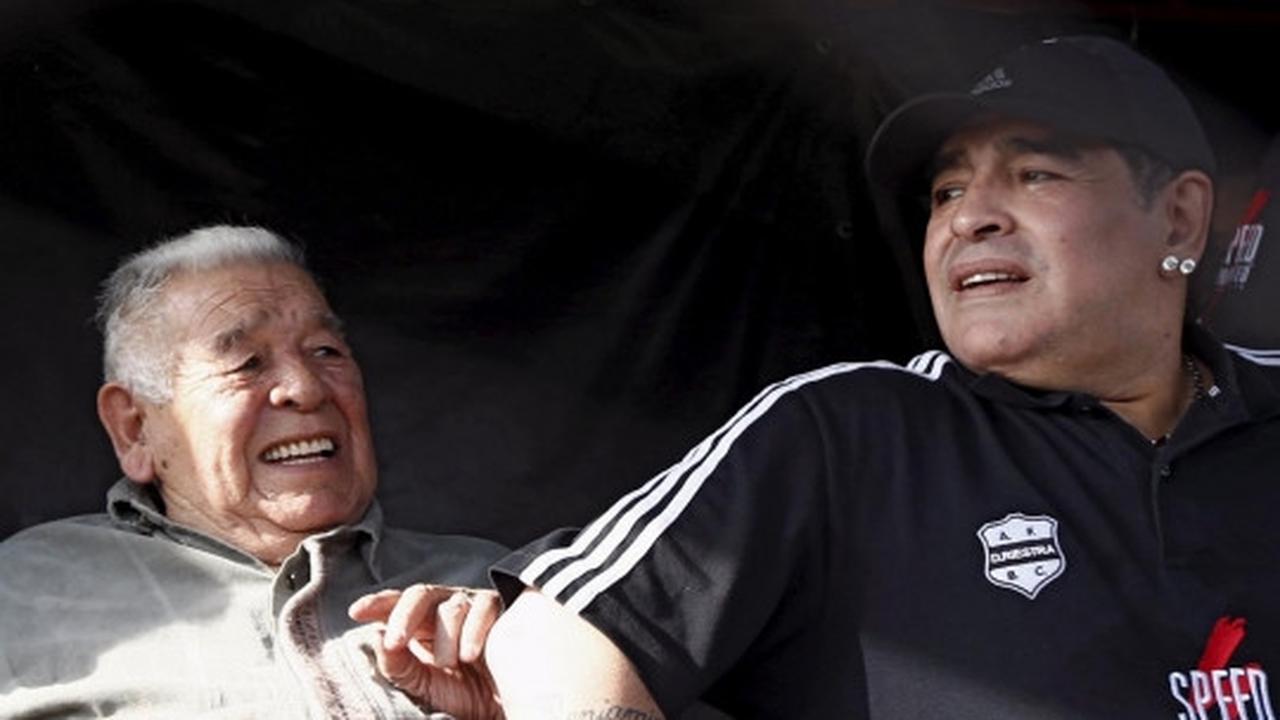 Mengenang keakraban Diego Maradona bersama sang ayah