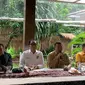 Elite Partai Golkar dan Partai Kebangkitan Bangsa (PKB) menggelar pertemuan untuk membahas pembentukan koalisi besar, pada Rabu (10/5/2023). (Liputan6.com/ Delvira Hutabarat