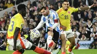 Timnas Argentina 1-1 Timnas Kolombia. (Bola.com/Dok.X Timnas Argentina).