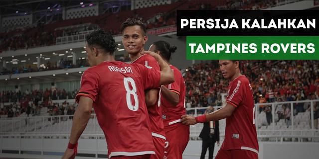 VIDEO: Highlights Piala AFC 2018, Persija Jakarta Vs Tampines Rovers 4-1