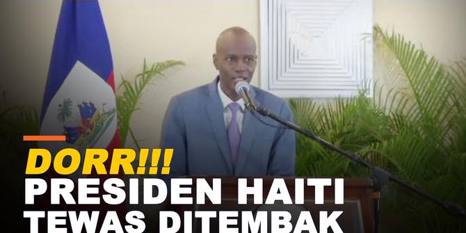 VIDEO: Tragis, Presiden Haiti Tewas Ditembak di Rumahnya Sendiri