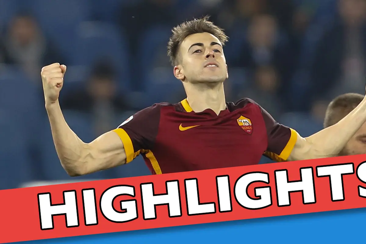 AS Roma vs Frosinone 3-1, Gol Berkelas El Shaarawy