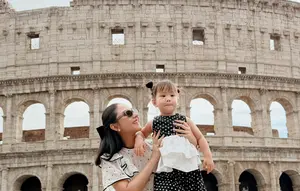 Gaya Modis Jessica Mila dan Kyarra Arunika saat Liburan di Italia, Dress Polkadot Jadi Statement