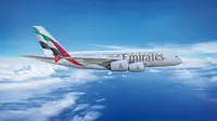 Pesawat Airbus A380 milik Emirates. (dok. Emirates)