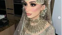 Adik Zayn Malik, Waliyha Malik, baru saja menggelar pernikahan yang berakhir dengan pembubaran polisi. (dok. Instagram @shama_malik/https://www.instagram.com/p/CItUt2oncuA/Dinny Mutiah)