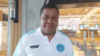 Pelatih PSBS Biak, Divaldo Alves. (Bola.com/Ana Dewi)