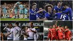 Berikut ini Chelsea dan tujuh klub Premier League dengan pemasukan tertinggi yang didapat dari hak siar. (AFP)