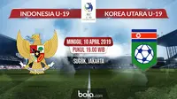 Kualifikasi Piala AFC U-19 2020: Indonesia vs Korea Utara. (Bola.com/Dody Iryawan)