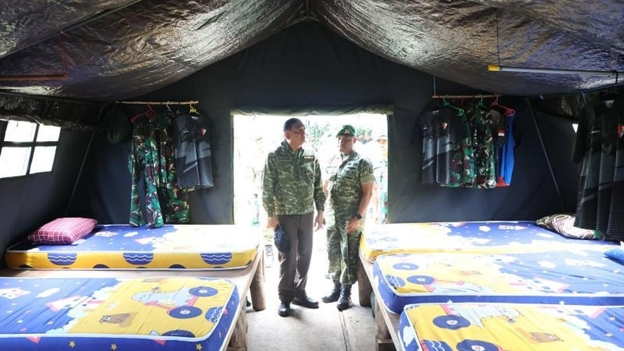 Tahukah Anda, Pembangunan Yonif Teritorial TP 821 di Pulau Buru Capai 74,79%? Menhan Pastikan Segera Beroperasi