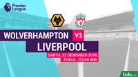 Premier League Wolverhampton Wanderers Vs Liverpool (Bola.com/Adreanus Titus)