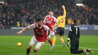 Hasil Liga Inggris Tadi Malam: Kemenangan Arsenal atas Wolverhampton Buyar Gara-gara Gol Bunuh Diri pada Penghujung Laga