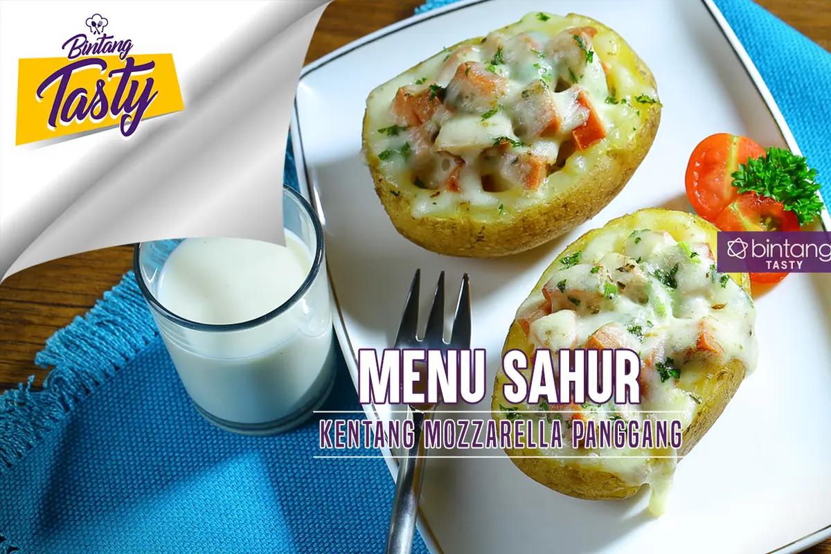 [Bintang] Menu Sahur: Kentang Mozzarella Panggang