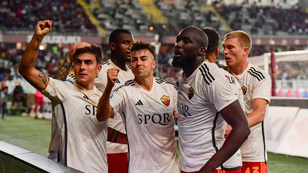 Romelu Lukaku - Torino Vs AS Roma di Serie A 2023/2024