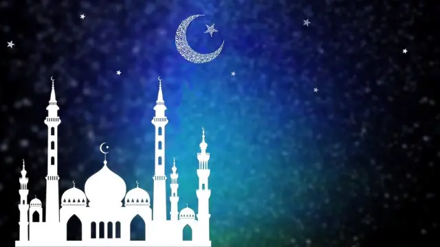 Ilustrasi kata-kata selamat malam, Islami