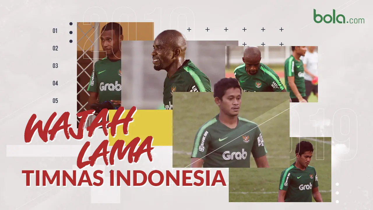 Wajah lama Timnas Indonesia