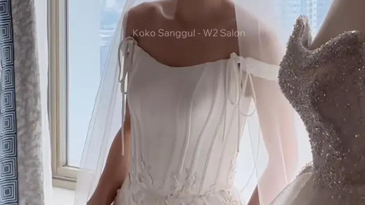 Detail Tiga Gaun Putih yang Dikenakan Jessica Jane di Hari Pernikahannya Bersama Erwin Phang, Tampil Bak Princess