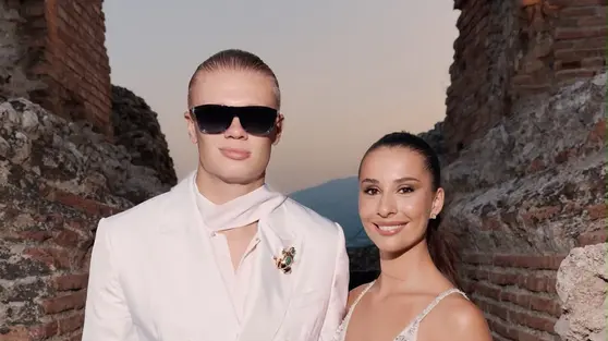 Bak Pengantin, Erling Haaland dan Kekasihnya Tampil Serasi di Dolce & Gabbana Alta Sartoria