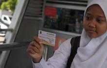 Pelajar pemegang kartu KJP gratis naik Transjakarta