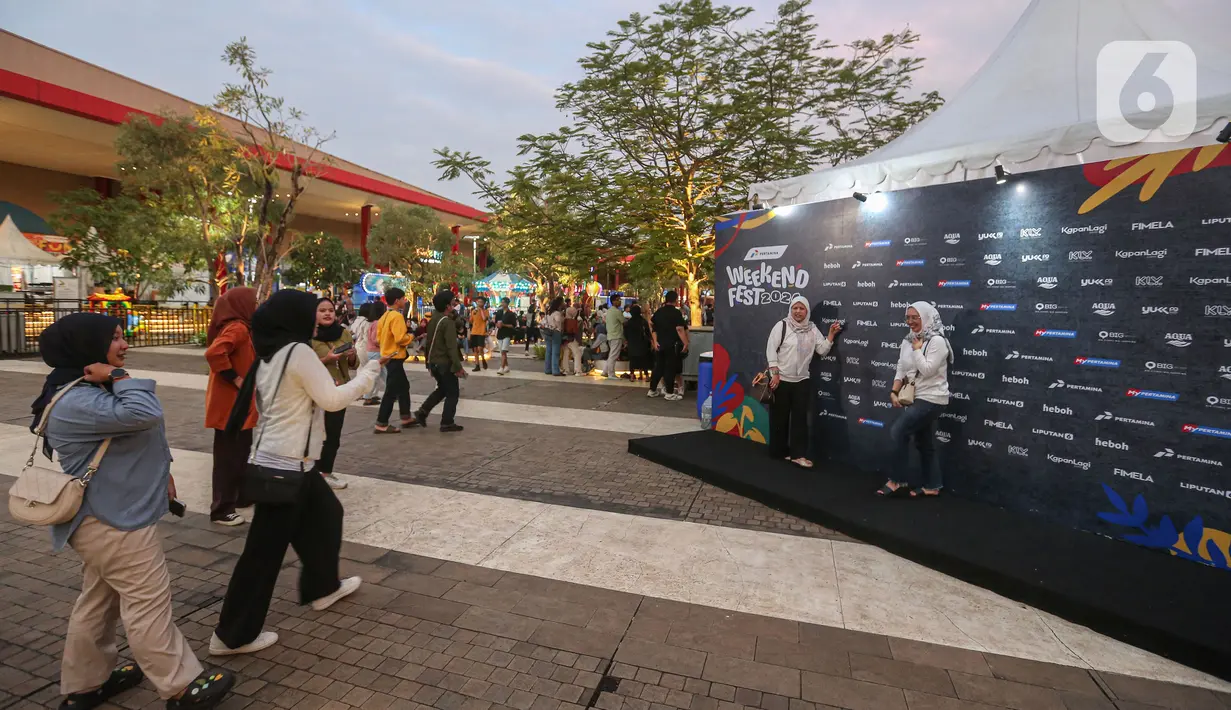 Festival ini menjadi semakin menarik karena bisa dinikmati secara gratis. (Liputan6.com/Angga Yuniar)