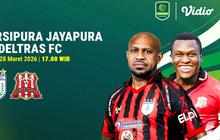 Live Streaming Pegadaian Championship Pekan Ke-22: Persipura Jayapura vs Deltras FC, Tayang di Vidio
