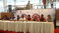 Konfrensi pers Kejuaraan Nasional Rally of Celebes 2014 (Eky Hendrawan)