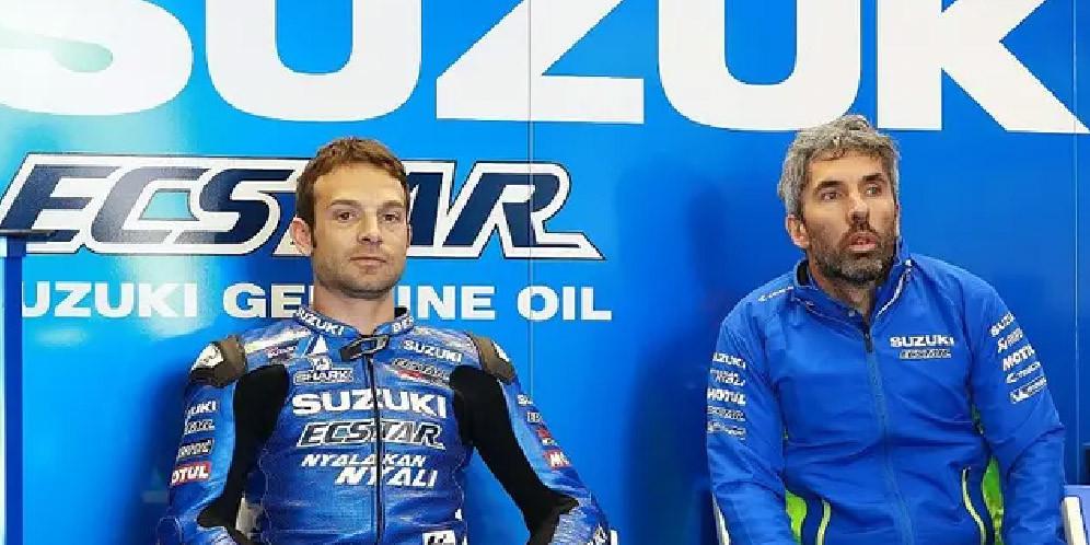 Suzuki Ectsar mengonfirmasi Sylvain Guintoli kembali menggantikan Alex Rins untuk MotoGP Mugello 2017. (dok. Autosport)