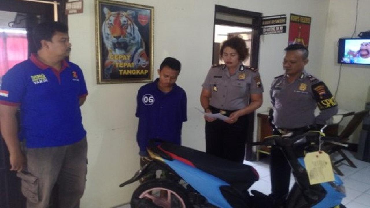 Bingung Bayar Sekolah 4 Adik, Pria Solo Curi Motor Kenalan di Medsos