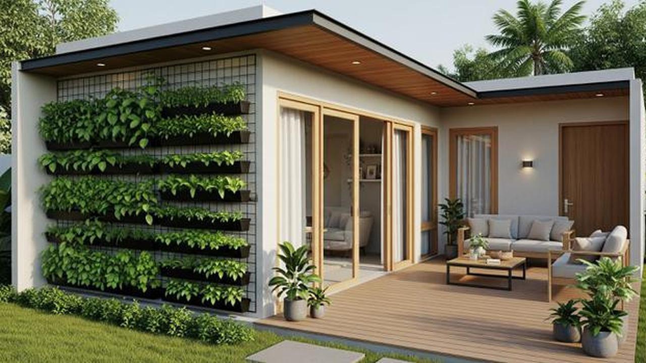 7 Model Rumah Mungil Tapi Punya Kebun dan Teras Samping yang Lega, Inspirasi Hunian Asri Modern